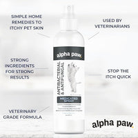 Smiling Paws Pets Advanced Chlorhexidine & Ketoconazole Spray for Cats & Dogs Spray 8oz