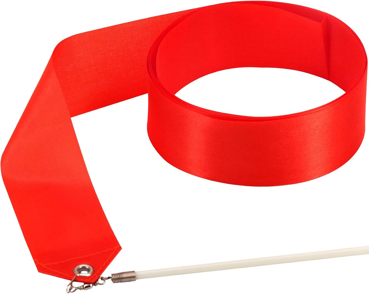 12PCS Red Dance Ribbons, Red Party Favors - Red 12PCS - image 3