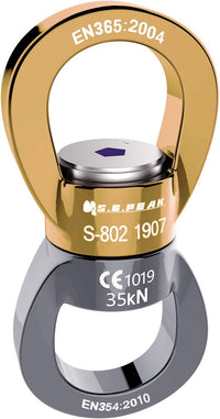 PROND 35kN aluminum swing swivel spinner with sealed ball bearings - view 8
