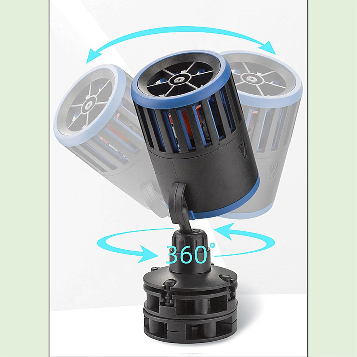 Carefree Fish Aquarium Magnetic Dual Powerheads 25W 5400Gph - 3W(Single Head) - image 3