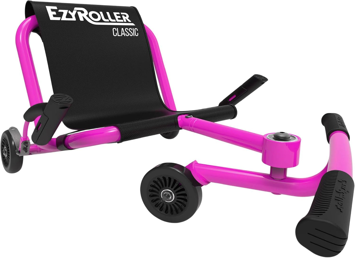 Ezyroller Classic Ride On Toy for Kids Ages 3-12+ - Pink