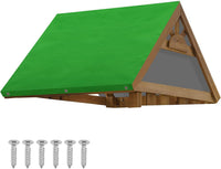 MOFEEZ 52" x 90" Swing Set Replacement Tarp for Play Set Outdoor - Green