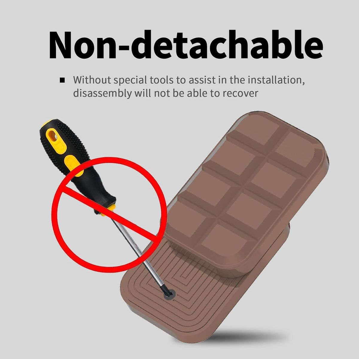 Fidget Toys Adults Magnetic Desk Toy Metal Fidgets Slider - Chocolate Brown - image 4