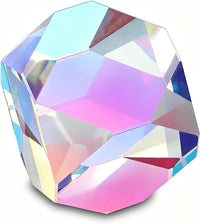 Colorful 20mm K9 Optical Crystal Glass Prism For Physics Teaching – Fun for Kids & Family - 20mm Polyhedron