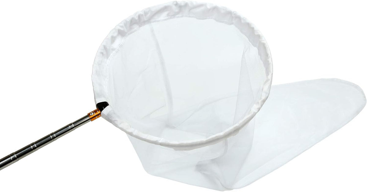 RESTCLOUD Insect and Butterfly Net with 12" Ring, 24" Net Depth - 16" Ring, 59" Handle - image 2