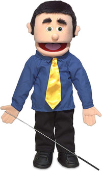 Silly Puppets George 25 inch full body ventriloquist puppet dressed as a businessman