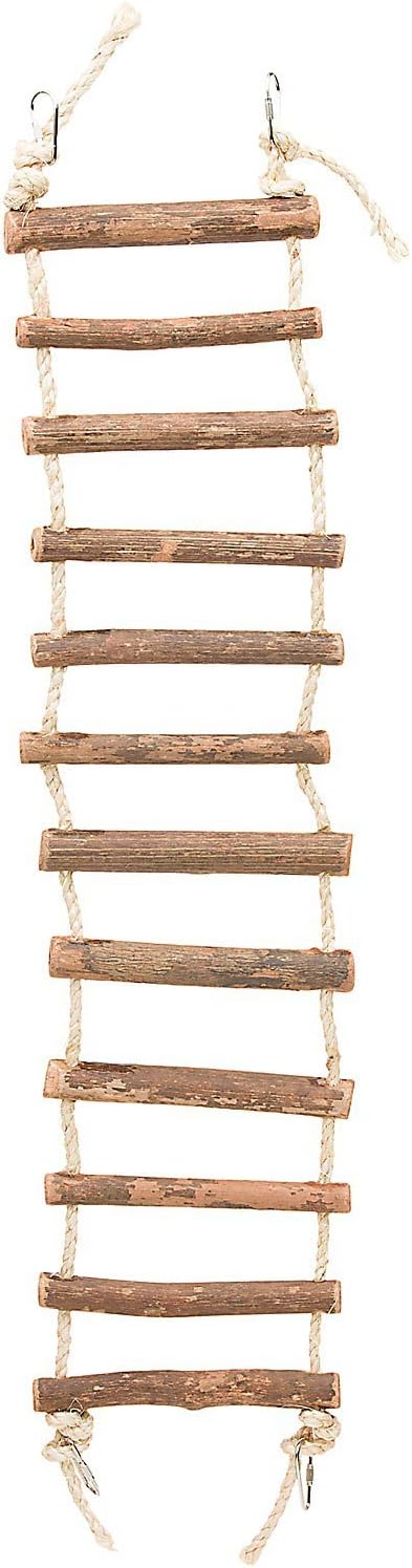 Prevue Pet Products Rope Ladder Bird Toy Hanging Birdcage Toy - Small to Large