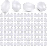 Yeshone 100 plastic egg shakers in 10 bright colors - view 2