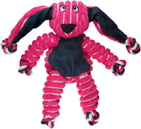 KONG Floppy Knots Rope and Plush Dog Toy - Bunny / Medium/Large