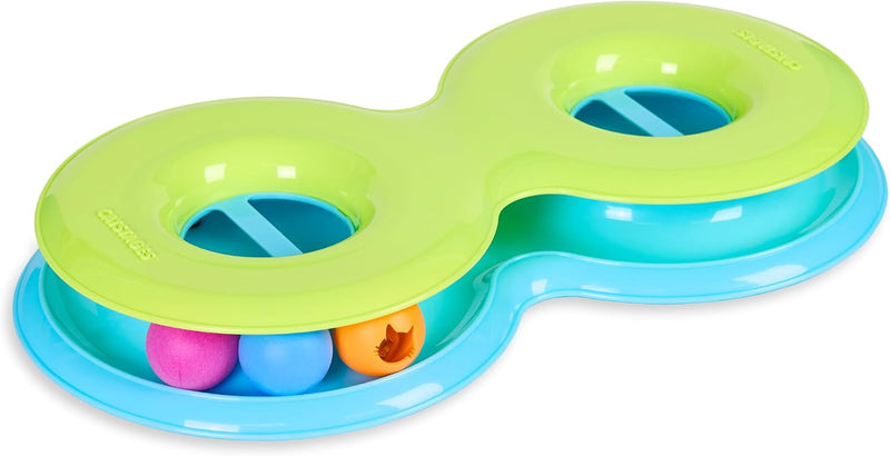 Catstages Infinity Ball Track for Cats, 3 Balls Included, 17.4" – Essentials for Cats