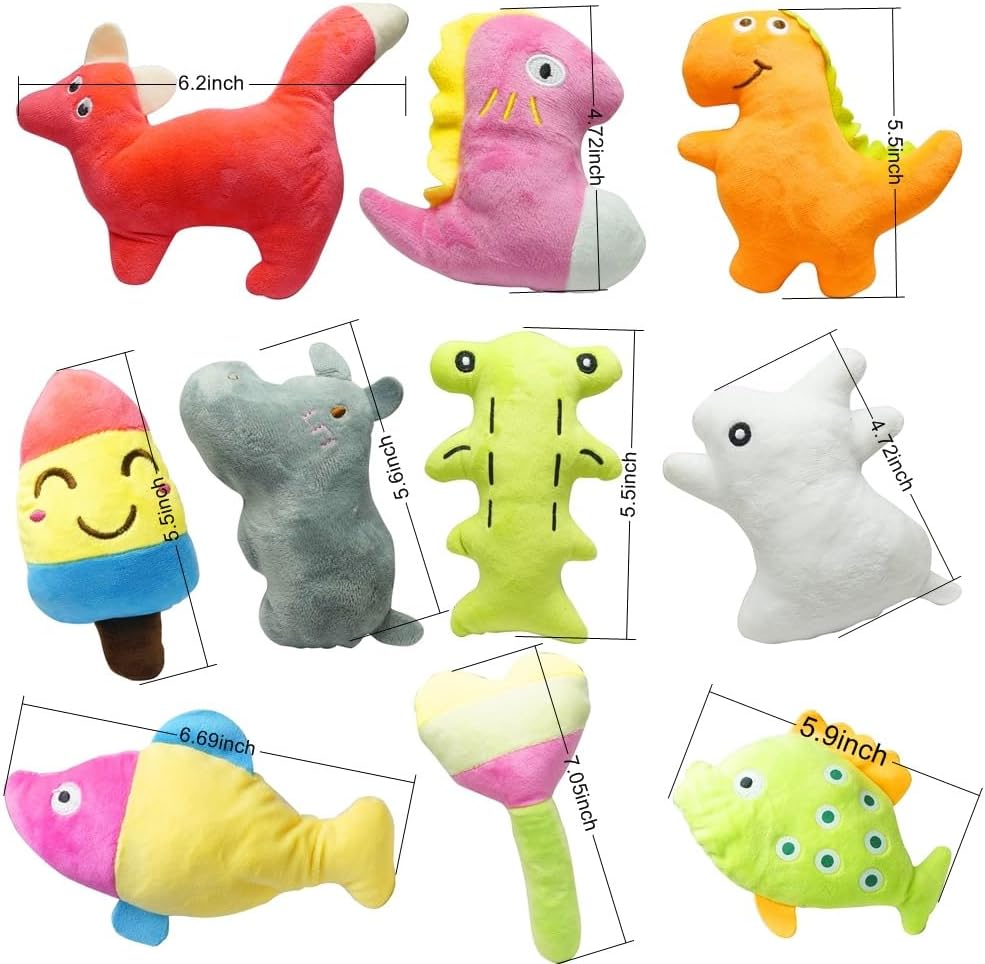 Squeaky Dog Toys Bulk ,20 Pack Puppy Teething Toys for Small to Medium Dogs – Essentials for Dogs - image 3