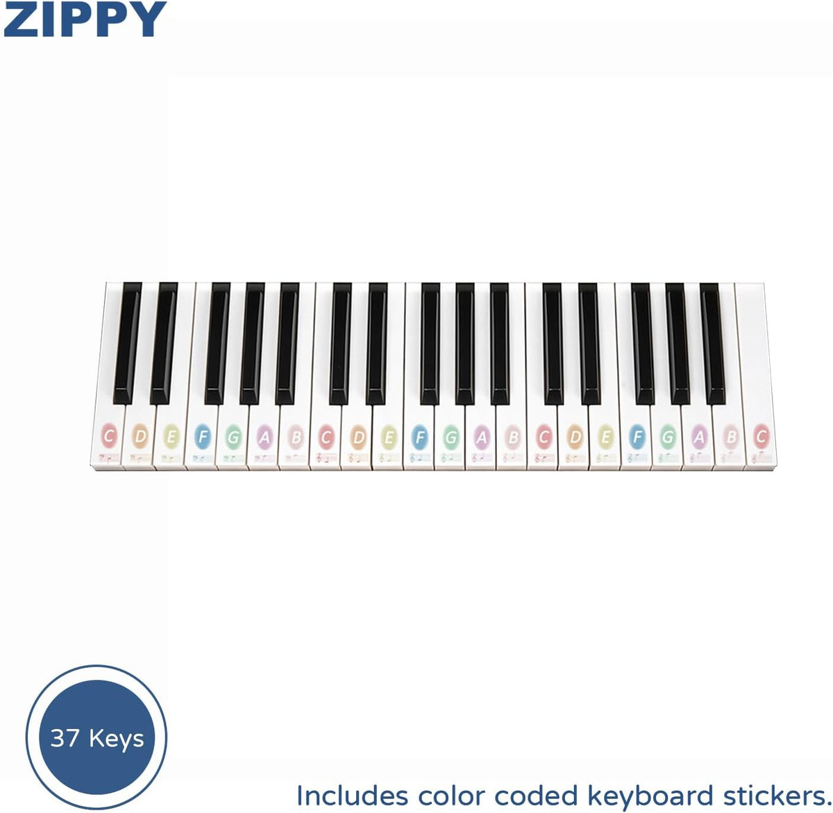 Kids Piano Keyboard, 37 Keys Digital Piano for Kids - Black Basic - image 4