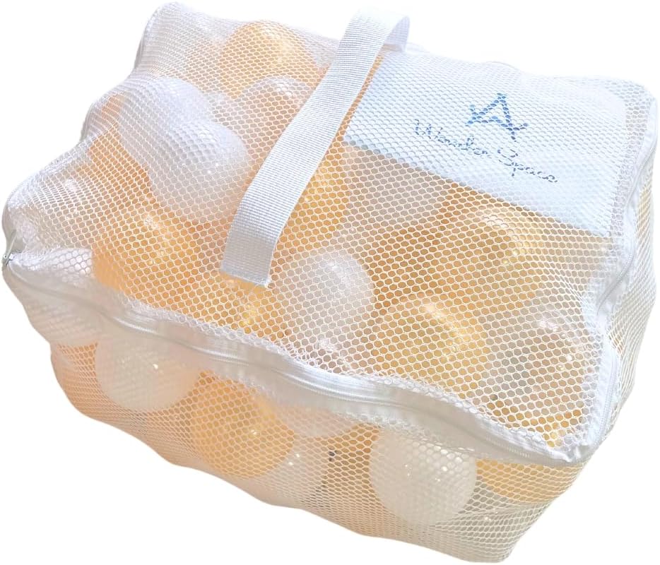 Wonder Space Soft Pit Balls - 100 balls / Mixed - Champagne