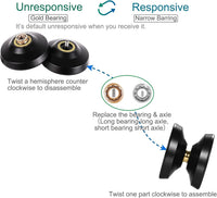 LESHARE X2 Dual-Mode Yoyo for Advanced Players & Teens Beginners – Fun for Kids & Family - Black - image 3