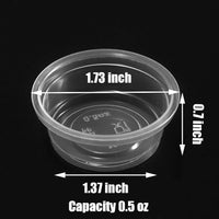 Lizard Crested Gecko Food Water Feeding Cups - 100 cups - image 4