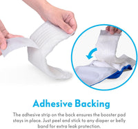 Paw Inspired Disposable Flow-Through Booster Pads for Dog Diapers - 30 Count - image 4