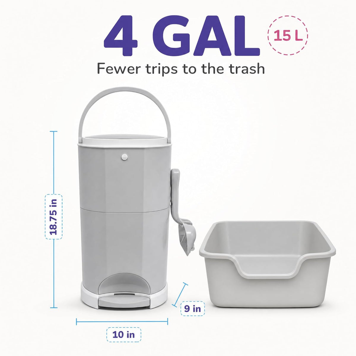 Litter Champ Cat Litter Disposal System - image 4