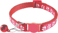 2 Pack Breakaway Cat Collars with Bells - Red - image 3