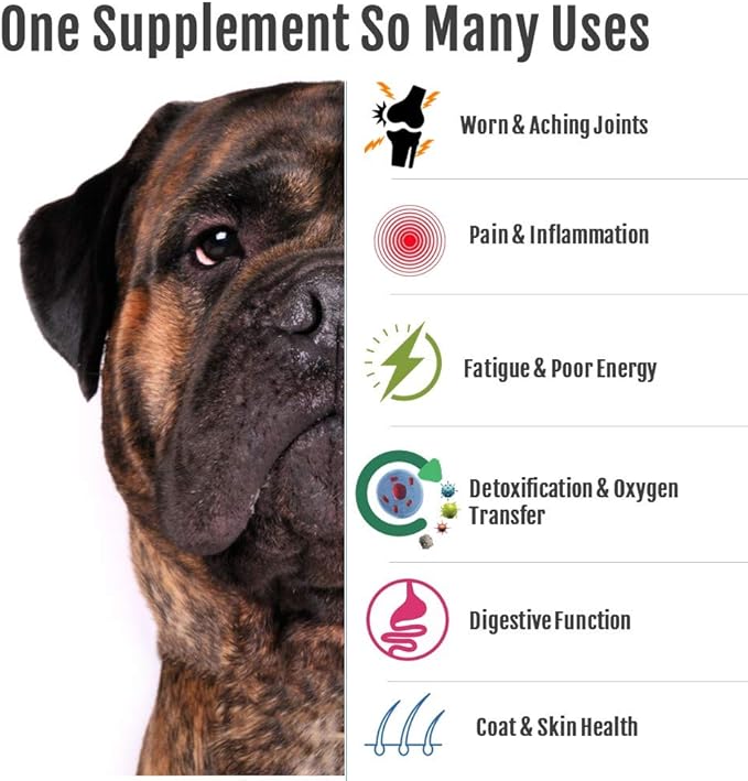 HAPPY BODY Pure MSM Joint Supplement for Dogs, Cats, & Horses – 100% Additive-Free – High Performance, Supports Senior Pets Wellness, Healthy Joints, Mobility, Aches, & Fatigue 7oz - 3 Packs