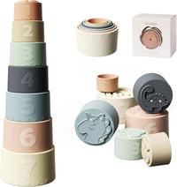 Moonkie Stacking Cups Toy - Fine Day