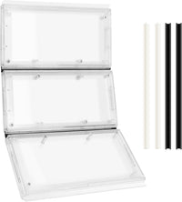 3-Panel Airseal Pet Door Replacement Flap