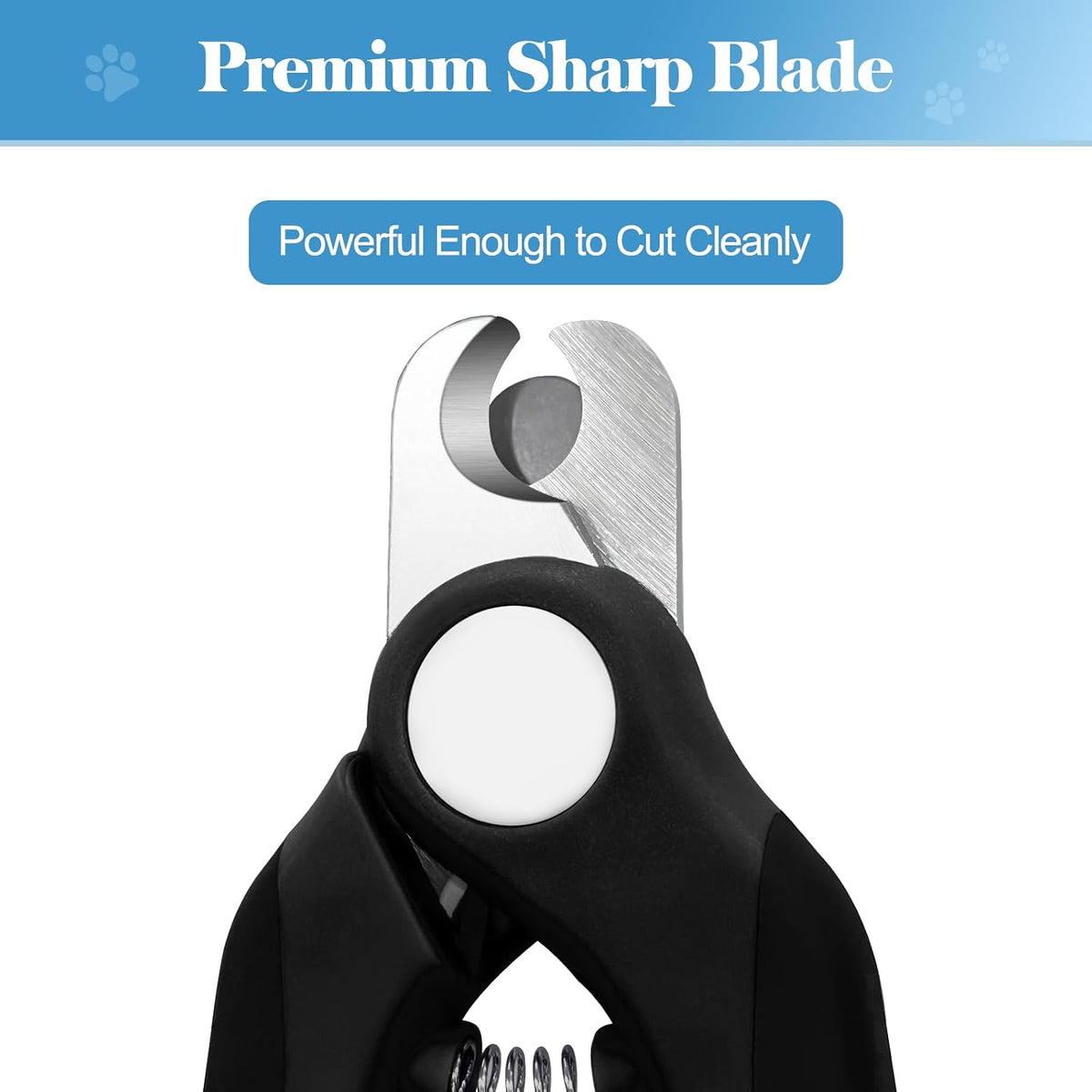 Swihauk Heavy Duty Dog Nail Clippers and Trimmers - Black - image 3