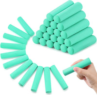 Fulmoon 40 pieces jumbo round white sidewalk chalk for kids - view 3