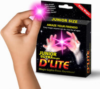 D'lite Magic Thumb Lightup Trick Set / 2 Original Amazing Ultra - Junior Pink
