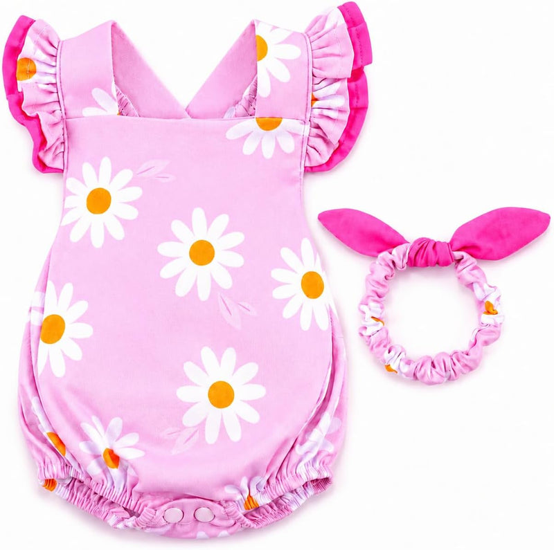 BABESIDE Reborn Baby Doll Clothes for 18-20 Inch Dolls - Pink