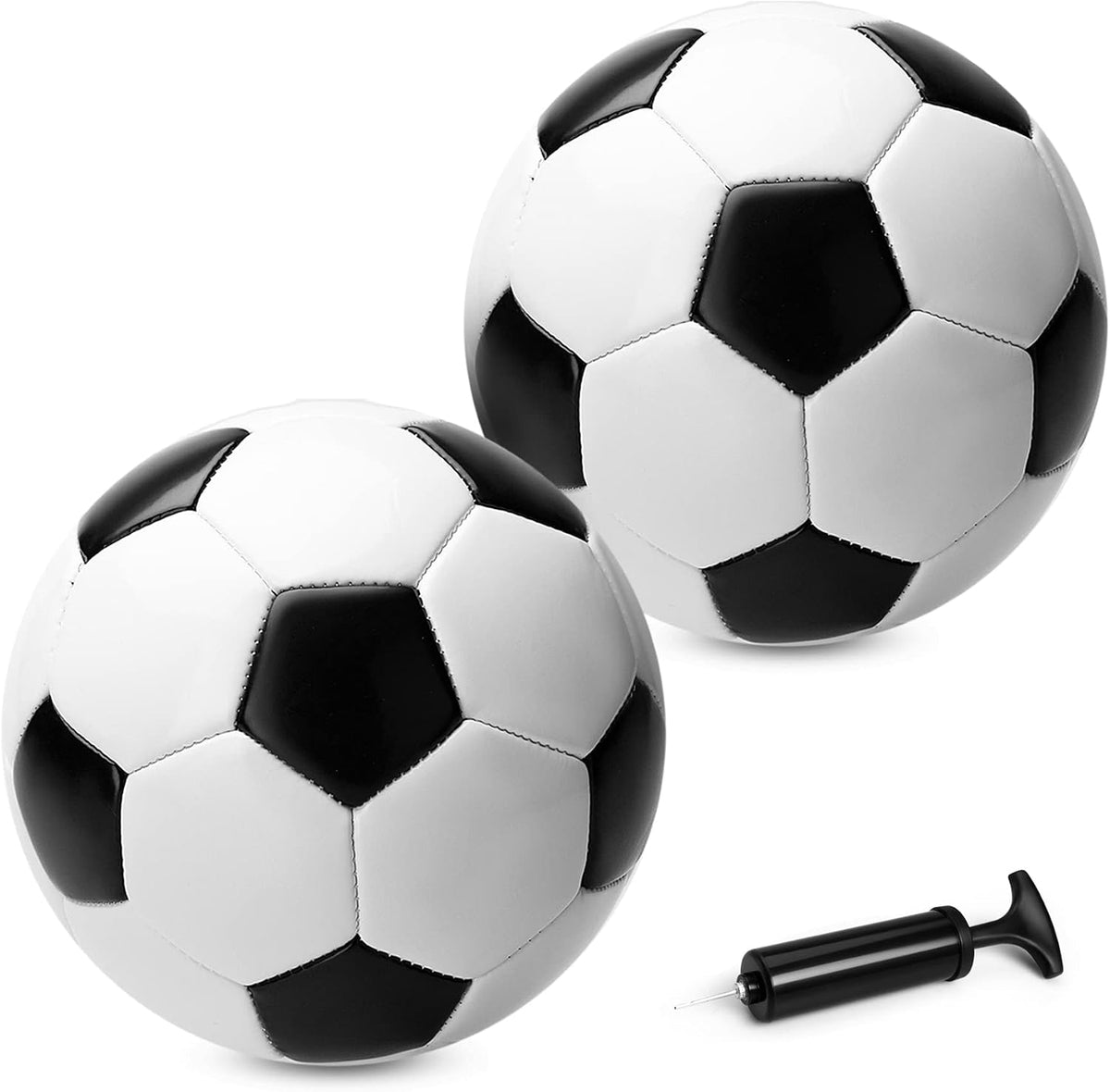 ZOOJOY size 3 kids soccer ball with pink unicorn glitter design - view 2