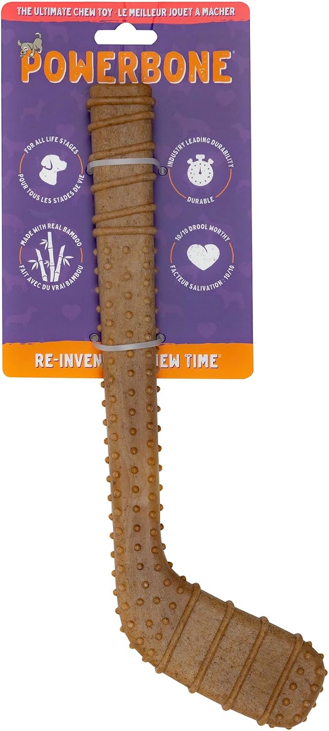 Powerbone Pet Chew Toy for Dogs, Durable, Non Toxic & Pet Safe