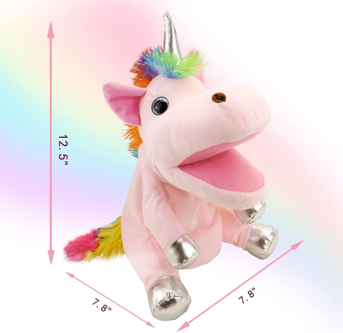 Puppet Hand Puppets for Kids - Dinosaur 7 - image 2