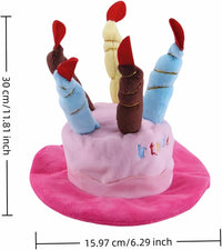 Cute Pet Party Hat for Dogs&Cats - Pink - image 3