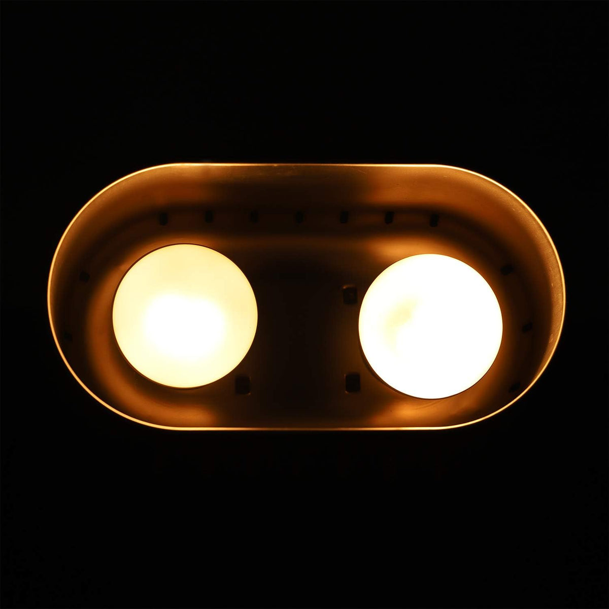 15inch Dual Reptile Light Fixture Dual Reptile Heat Lamp – Essentials for Reptiles And Amphibians - 15inch with fixture only - image 3