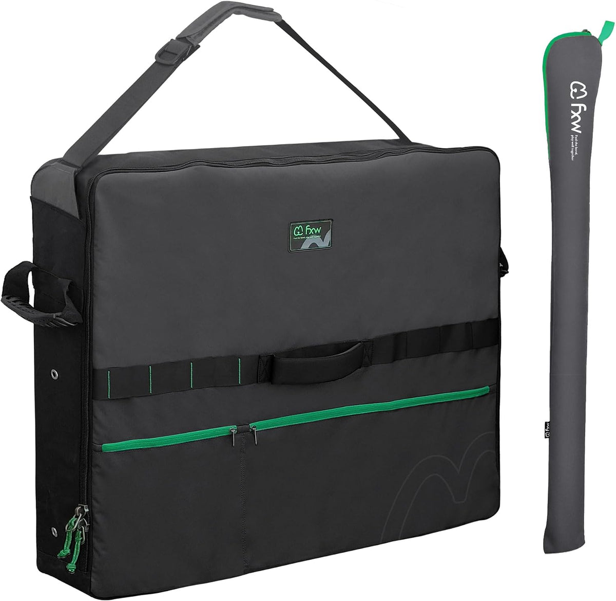 FXW Dog Playpen Storage Bag, Designed for RV Trips - Black / 50 inch(1 Pack)