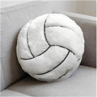 14" Volleyball Plush Pillow Soft Throw Toy for Kids Room Decoration – Fun for Kids & Family - Volleyball / 14"