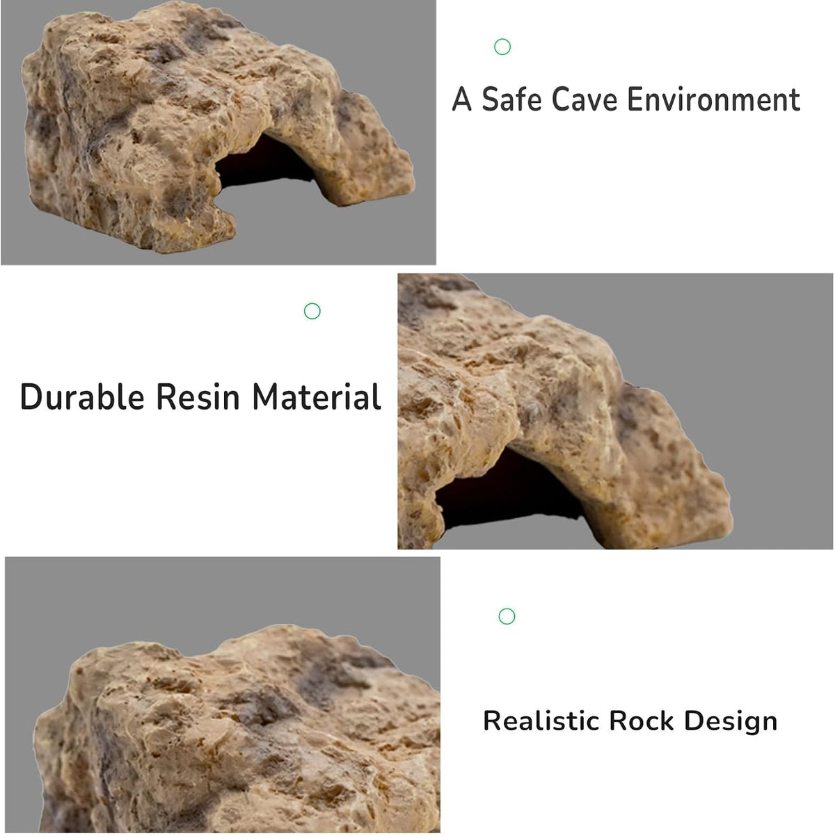 Reptile Hide for Leopard Gecko, Bearded Dragon - Small - image 2