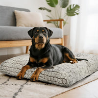 Dog Bed Crate Pad for Small Dogs 24"x18" Coffee – Essentials for Dogs - X-Large 42"x28" / Coffee - image 3