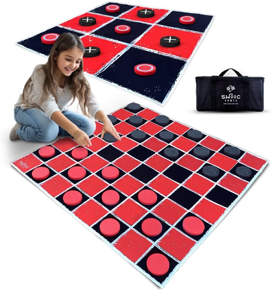Swooc Games, 100% Machine-Washable Canvas - 3ft x 3ft