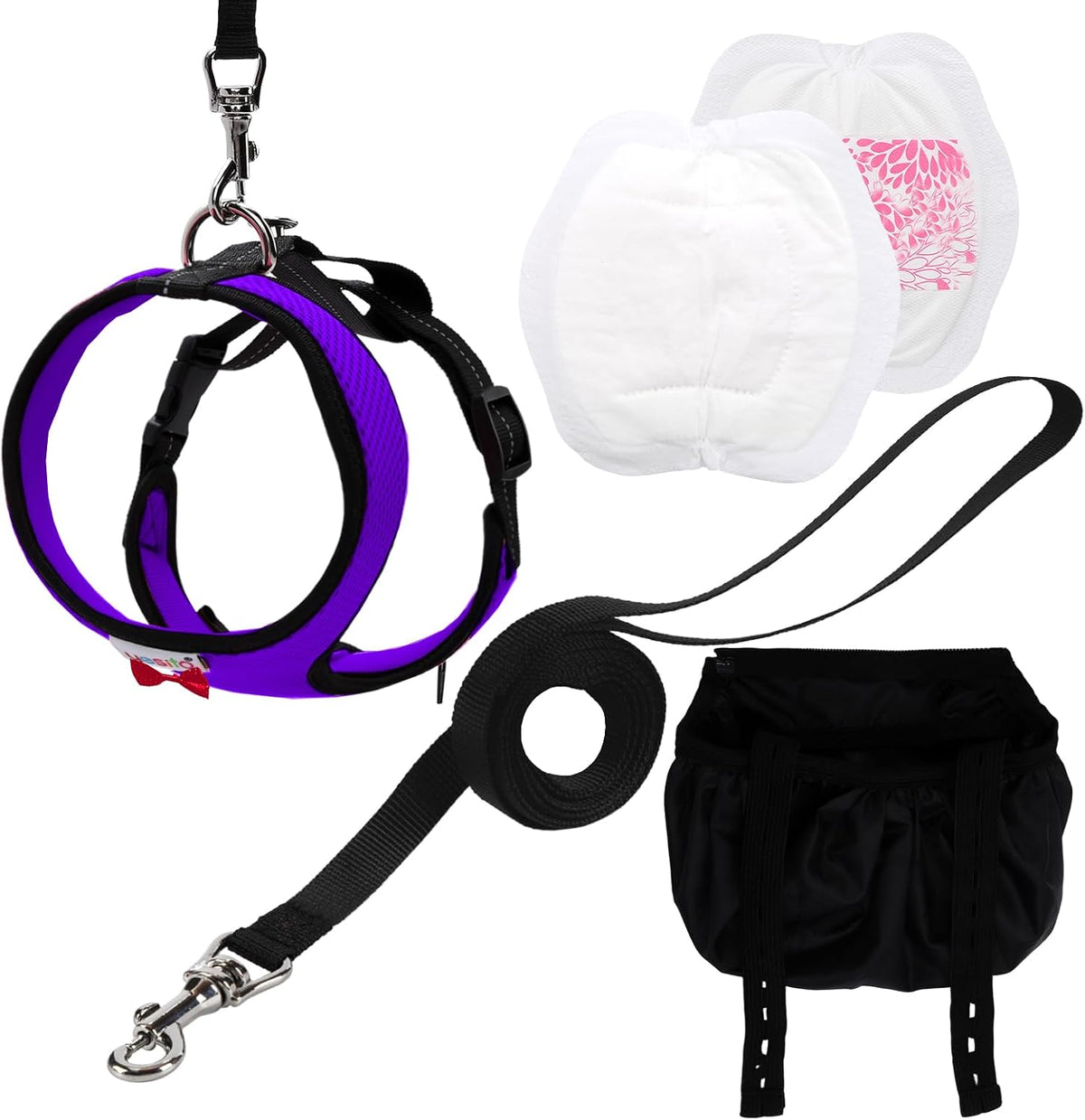 Adjustable Chicken Harness Diaper - Large / Purple - image 4