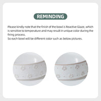 Elevated Dog Bowls, Raised Ceramic Dog Bowl for Small & Medium Dogs – Essentials for Dogs - Double Bowls with Stand- Arctic White / 5CUPS - image 3