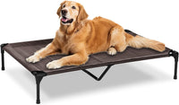 Elevated Dog Bed for Outdoor - Brown / 49"L x 33"W x 9"Th