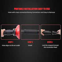 Dog Pet Dryer, 3000W High Velocity Pet Dryer Adjustable Speed Dog Grooming Blower Double Motor, Pet Grooming Hair Drying(4HP), Hot Air Dog Hair Dryer Blower with 2 Nozzle