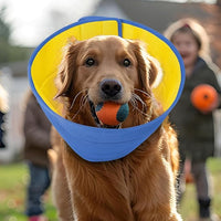 Inspack Soft Dog Cone Collar Alternative, E Cones for Medium Small Dogs/Cat to Stop Licking After Surgery, Neuter Recovery Ecollars of Shame Alternatives, Comfortable Paws Comfy Elizabethan Collars