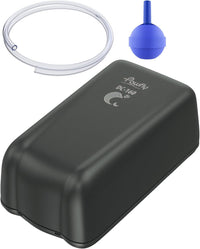 Pawfly Aquarium Air Pump with Nano Bio Sponge Filter Kit Air Control - 5-30 Gal