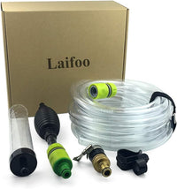 25ft Aquarium Vacuum Gravel Cleaner Fish Tank Cleaner Siphon Water Changer