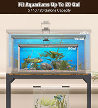 20-30 Gallon Aquarium Stand with 3-Tier Adjustable Storage Shelf – Essentials for Fish - 20 Gal Black - image 4