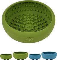 Dog Lick Bowl for Dogs S, Lick Mat, Dog Slow Feeder – Essentials for Dogs - Large / GREEN