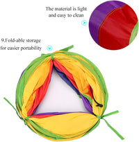 Andiker Cat Tunnel for Indoor Cats - colorful - image 3