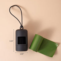 SLSON 3Pack Dog Poop Bag Holder for Leash Lightweight Pet Waste Bag - image 3